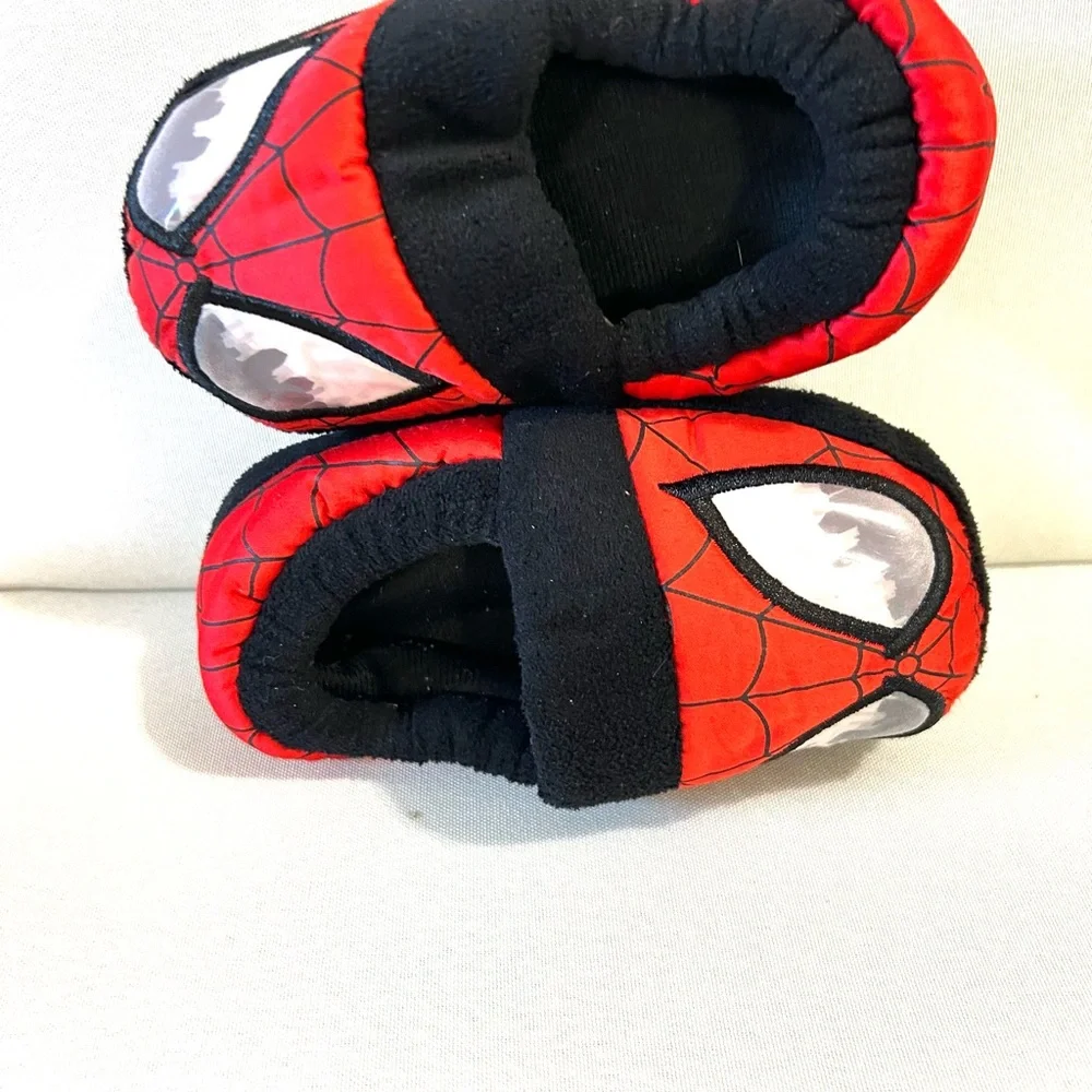Marvel Spider Man  Red Unisex Kids Youth Non Slip Slippers Shoes